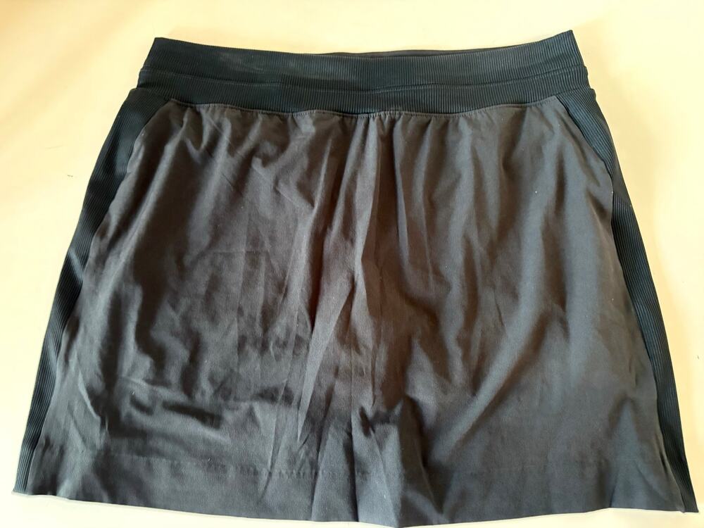 Member's Mark stretch skort black size Medium NWT